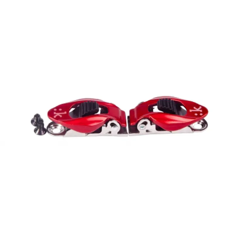 Fizik Aluminium Buckle (pair) in Red