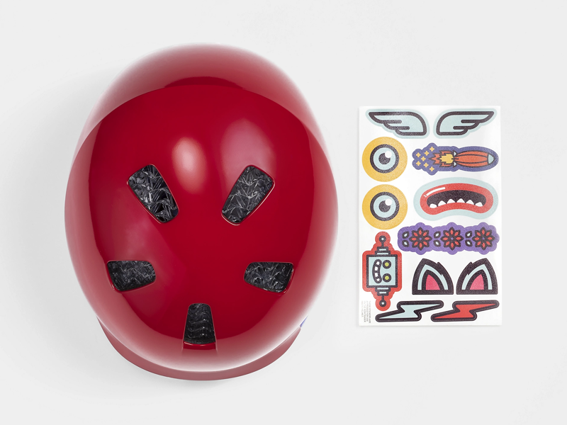 Bontrager Childs 48-52cm Jet WaveCel Helmet In Red