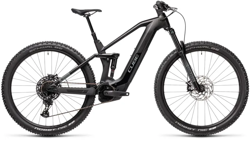 2021 Cube Stereo Hybrid 140 HPC Race 625 Electric Bike in Black