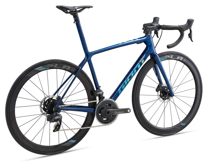 2020 Giant TCR Advanced SL 1 Disc Carbon Road Bike in Blue-4
